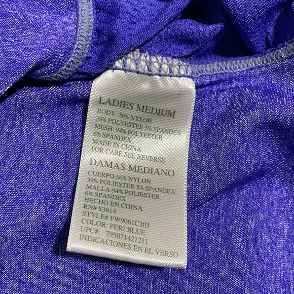 Tangerine Workout Top, Medium - Picture 4 of 5